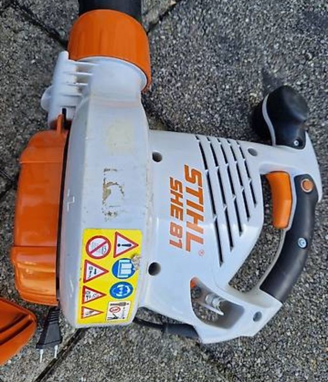 Stihl SHE 81 Elektro Laubbläser, Saughäcksler Kaufen auf Ricardo