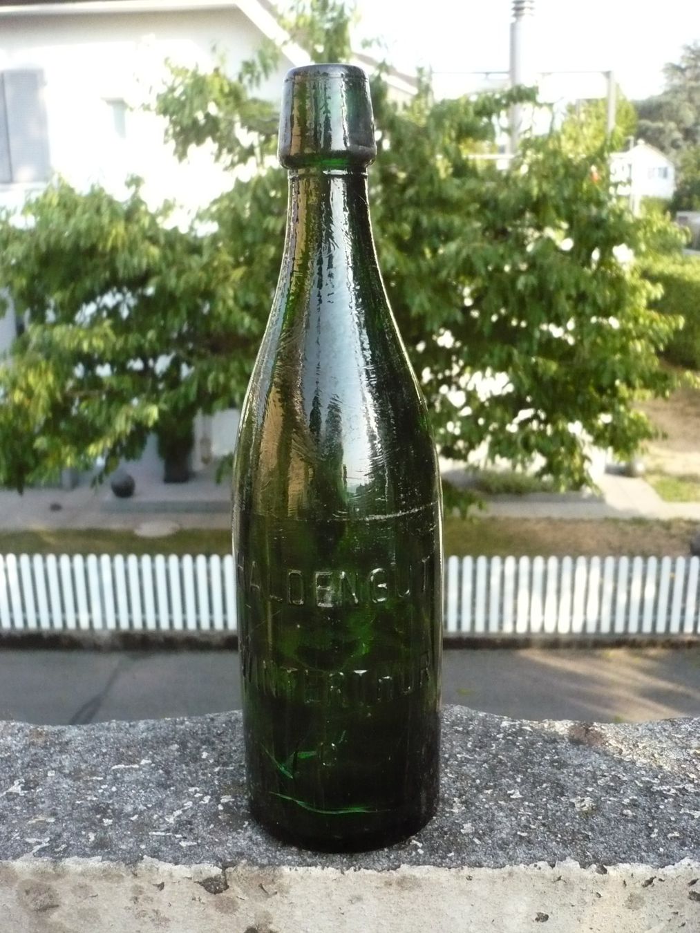 Haldengut Gläser, Krüge & Flaschen: Bierflasche HALDENGUT – Gebraucht aus Biberist von Urmel
