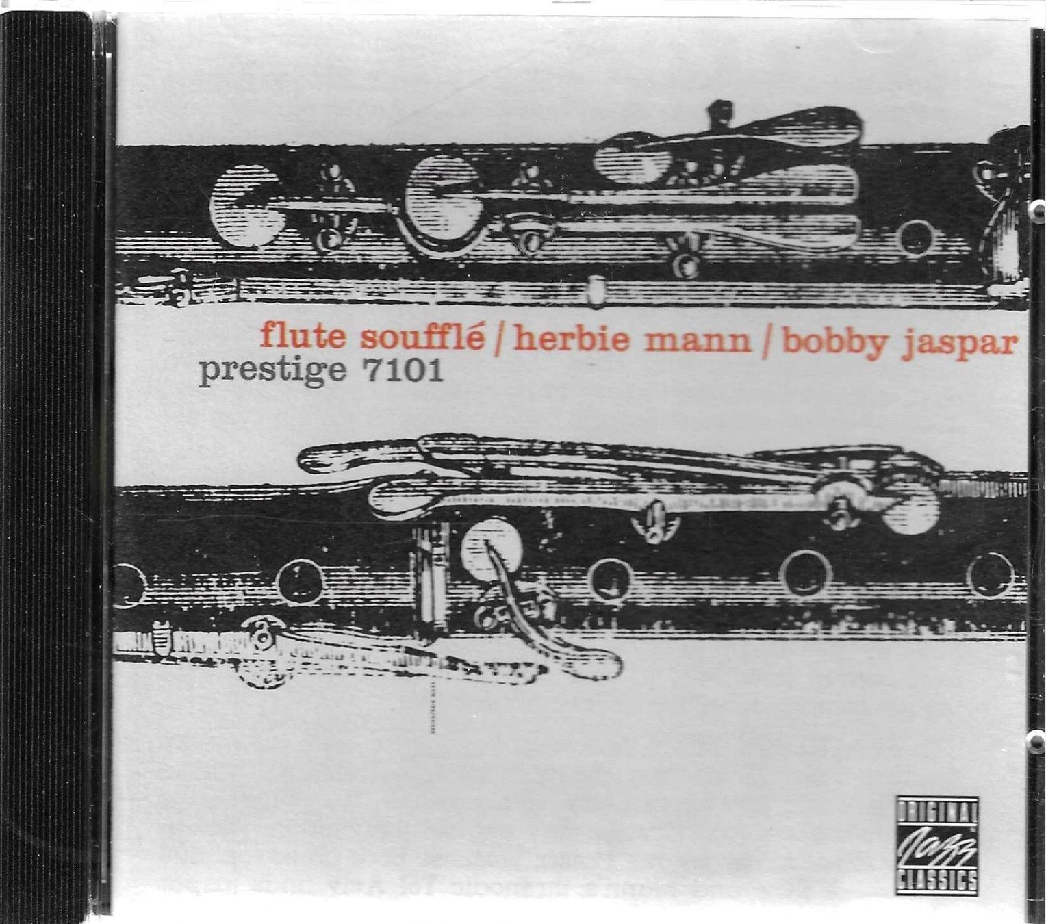CDs: Herbie Mann & Bobby Jaspar - Flute Soufflé – D'occasion à Savagnier par Ne2065