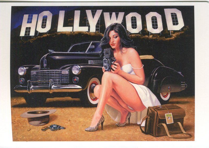 Cartes postales: Postkarte "Pin-up". – Neuf avec emballage d'origine à Basel par Butsch5