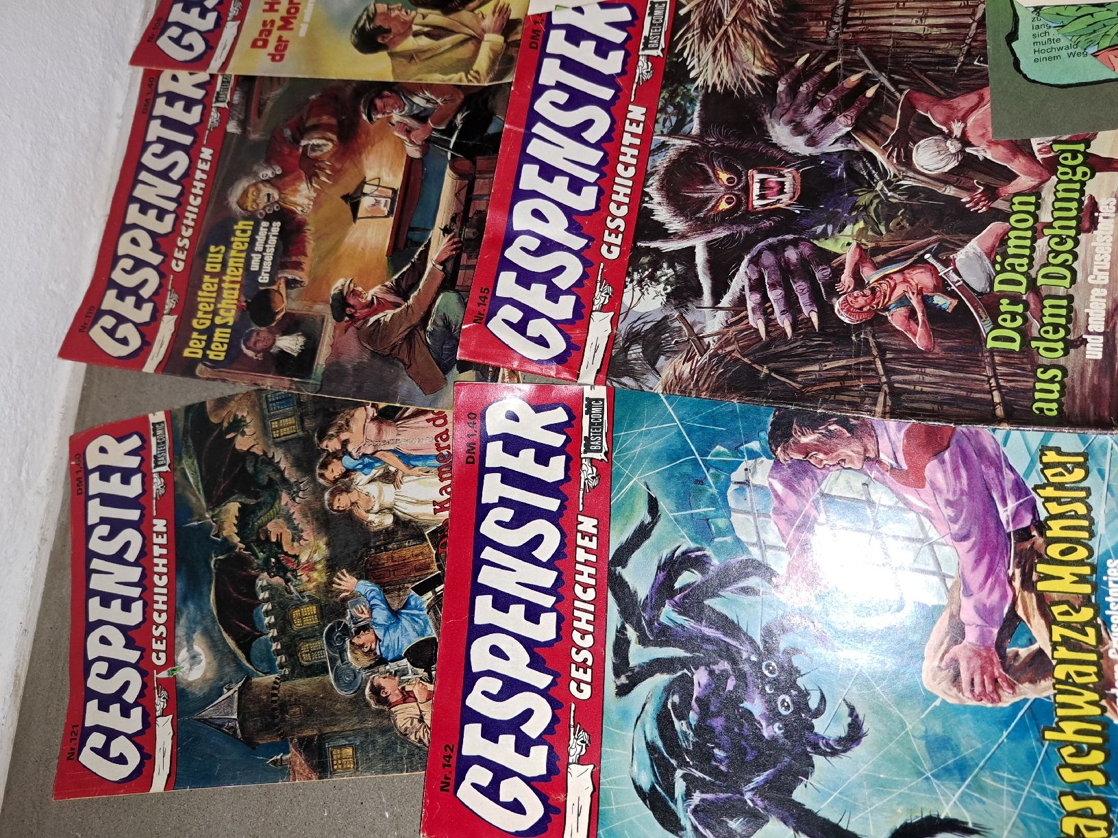 Fumetti: Gespenter Geschichten Sammlung - Vintage Horror Comics! – Usato da Kölliken venduto da Upcycling-by-Mc-TAM 1