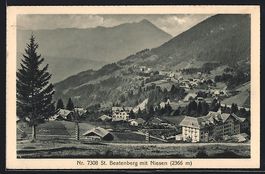 St. Beatenberg, Gesamtansicht mit Niesen