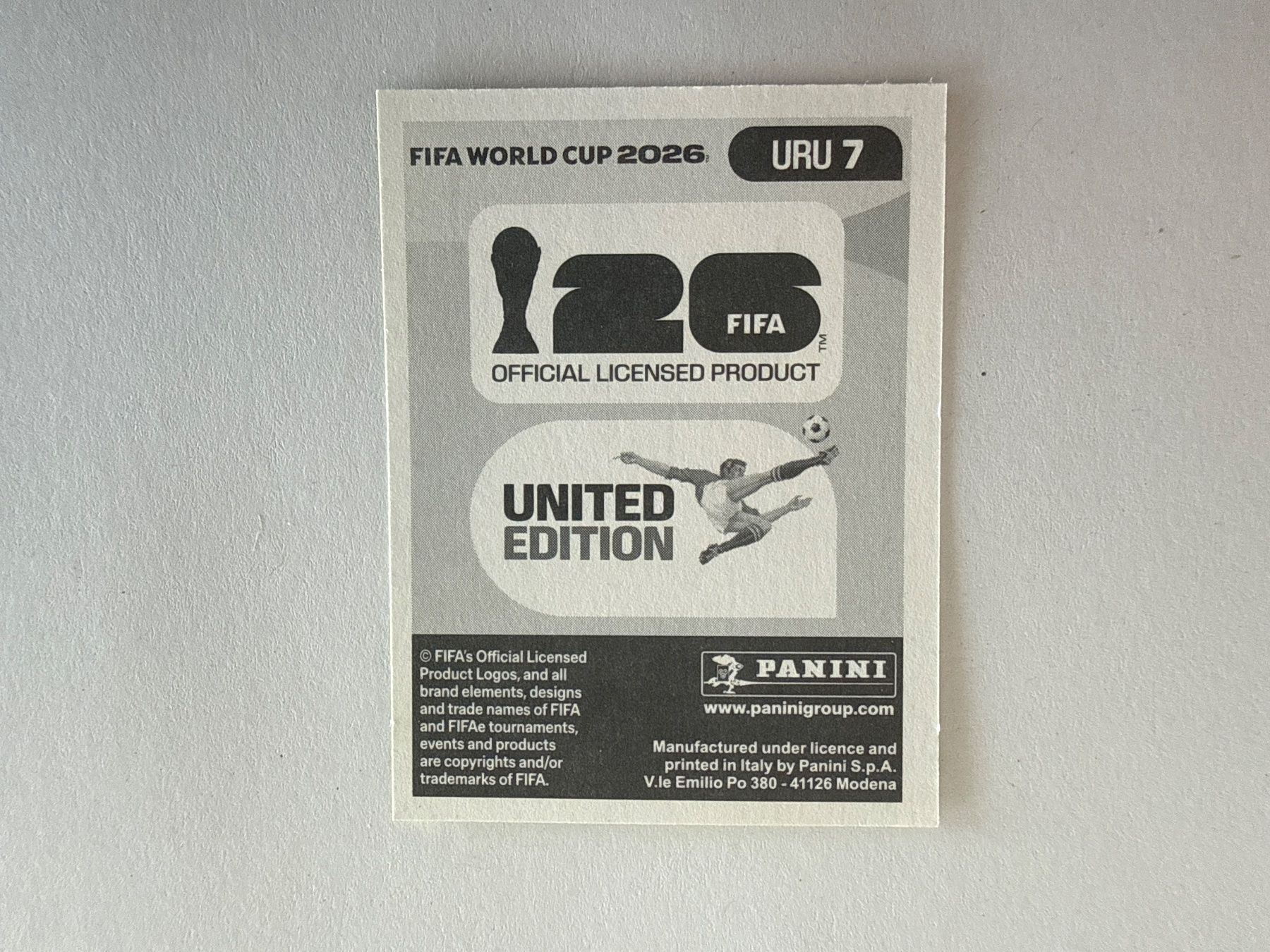 Panini Carte collezionabili: Olivera URU7 - Panini CH Edition WM 2026 – Nuovo (secondo la descrizione) da Grenchen venduto da nicus_aveiro 1
