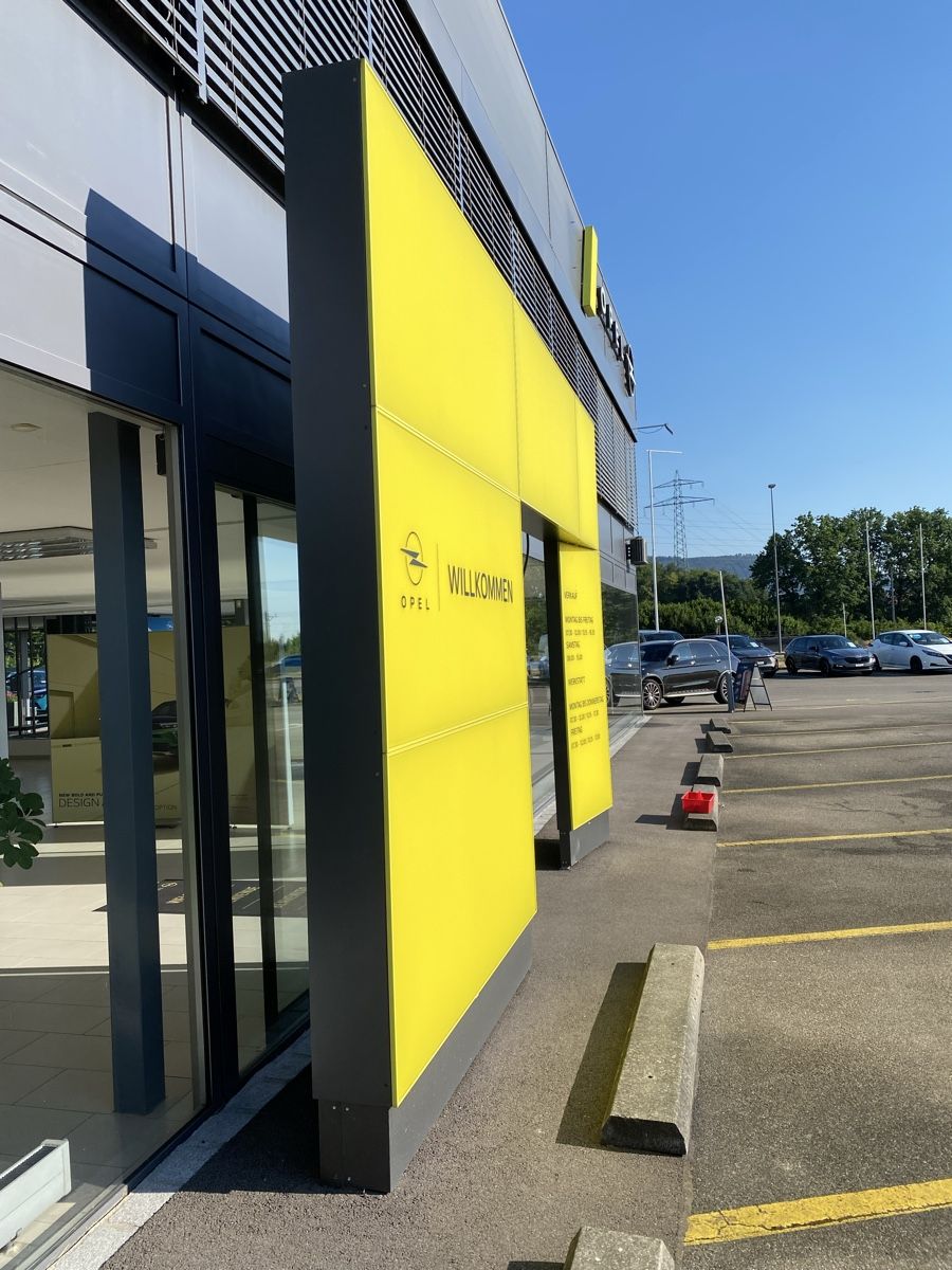 Portes: Gelbes Eingangsportal – D'occasion à Hägglingen par Karin0802 4