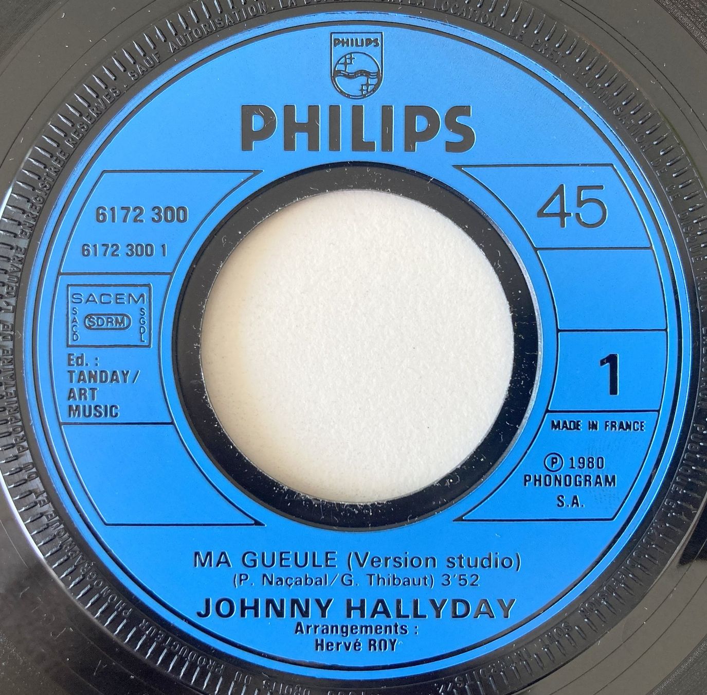 Dischi in vinile: JOHNNY HALLYDAY - MA GUEULE – Usato da Bottens venduto da hotter-than-hell 2