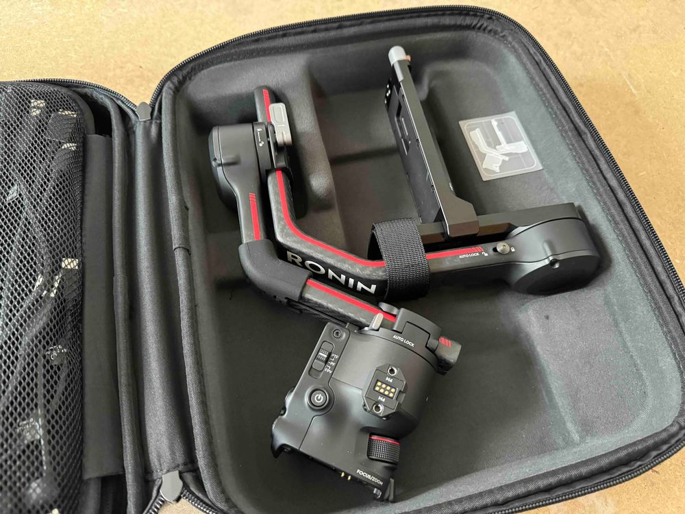 Stabilisateur DJI Ronin-M Pour Caméscope – Alu, Charge 2kg, Panoramique 360°