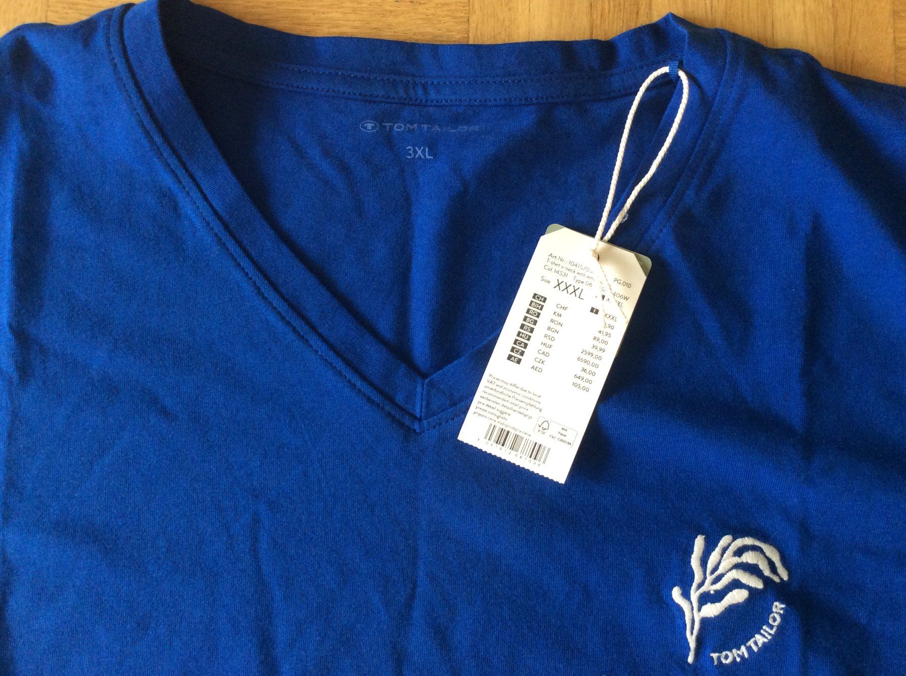 Tom Tailor T-shirt: T-Shirt von Tom Tailor Grösse 3XL – Nuovo e nell'imballaggio originale da Riehen venduto da apo_n7lm 2