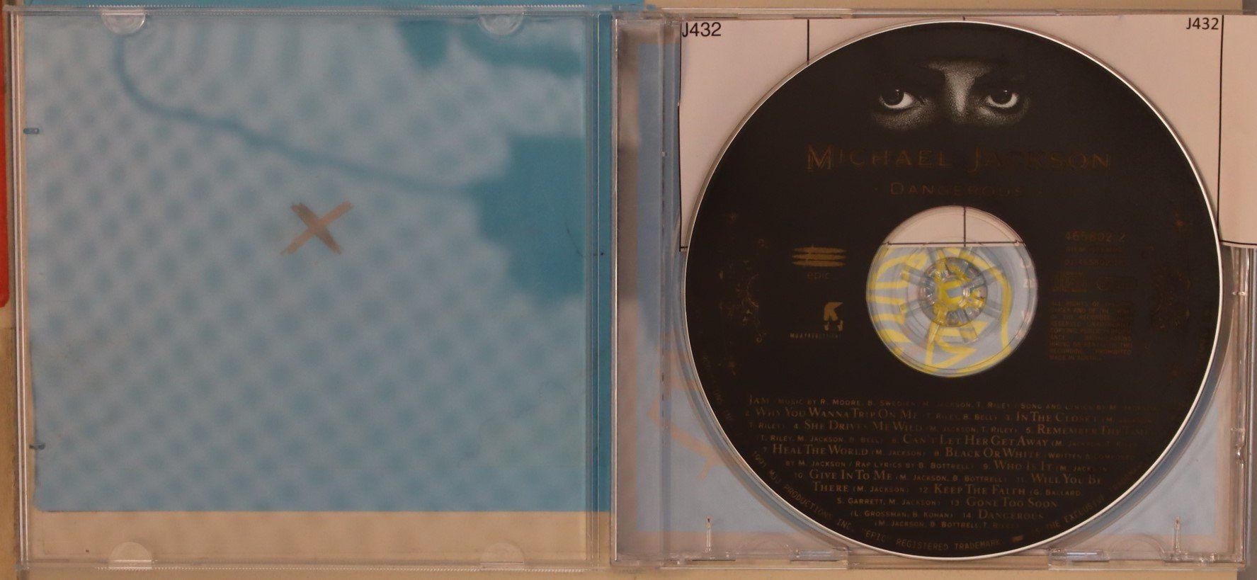 CDs: Michael Jackson – Dangerous – Gebraucht aus Luzern von CONTENTI 1