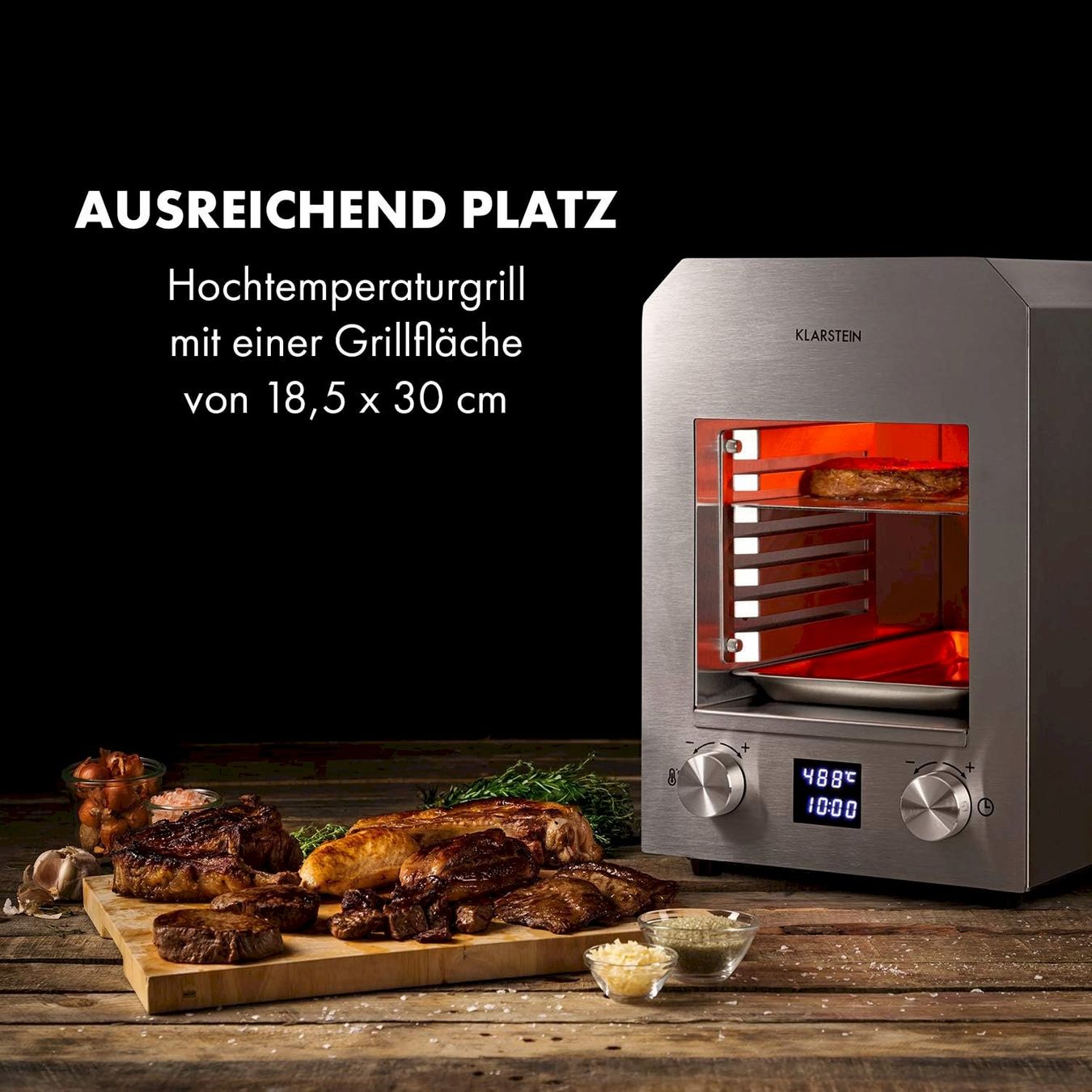 Griglie: Hannibal Hochtemperaturgrill 2200W – Nuovo e nell'imballaggio originale da Bottighofen venduto da zaap 1