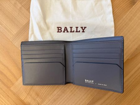 Bally Herren Portemonnaie Leder Geldbörse Brieftasche