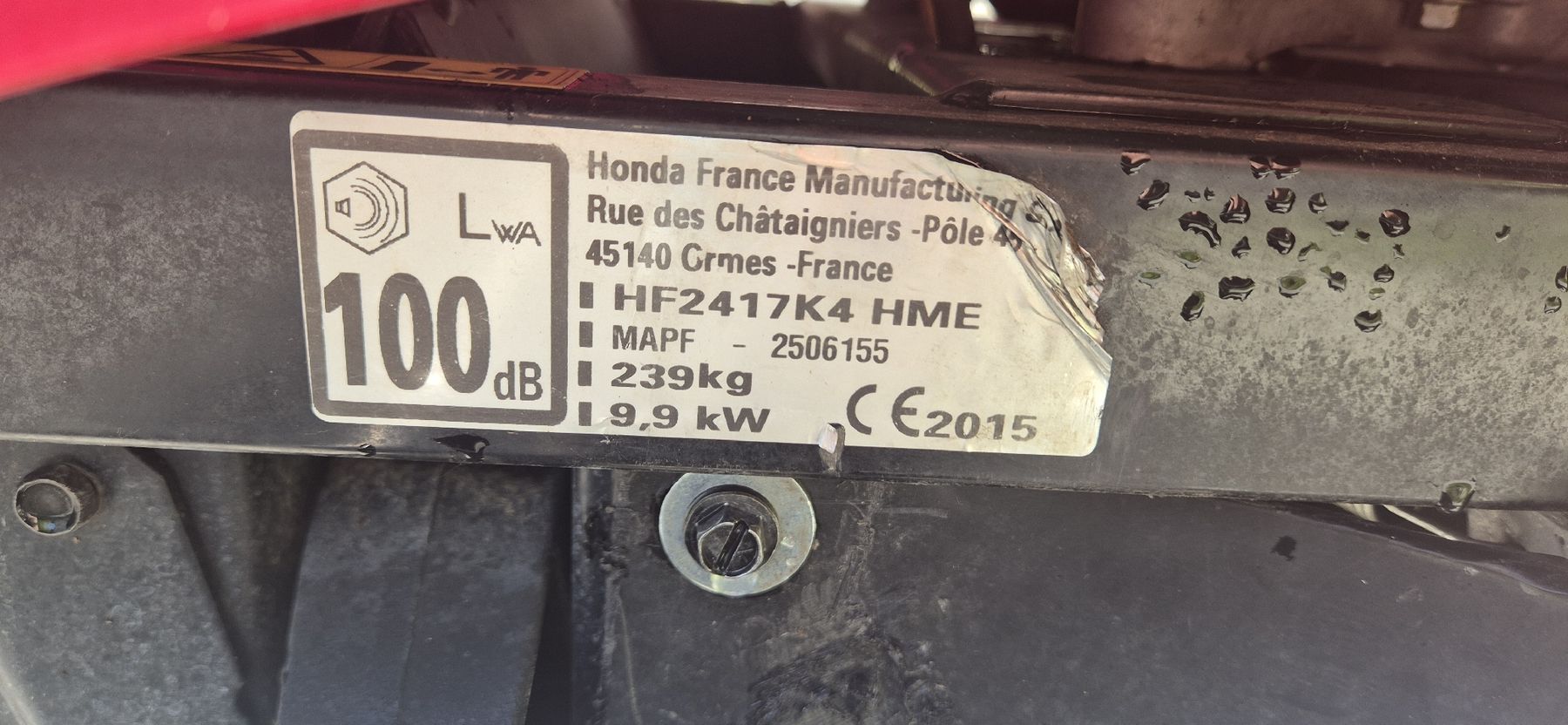Honda Rasenmäher: HONDA HF 2417 – Gebraucht aus Grenchen von Hzpro 6