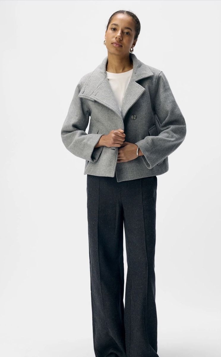 Giacche: Object Short - Übergangsjacke - medium grey melange – Nuovo (secondo la descrizione) da Schaan venduto da son_fr365 1