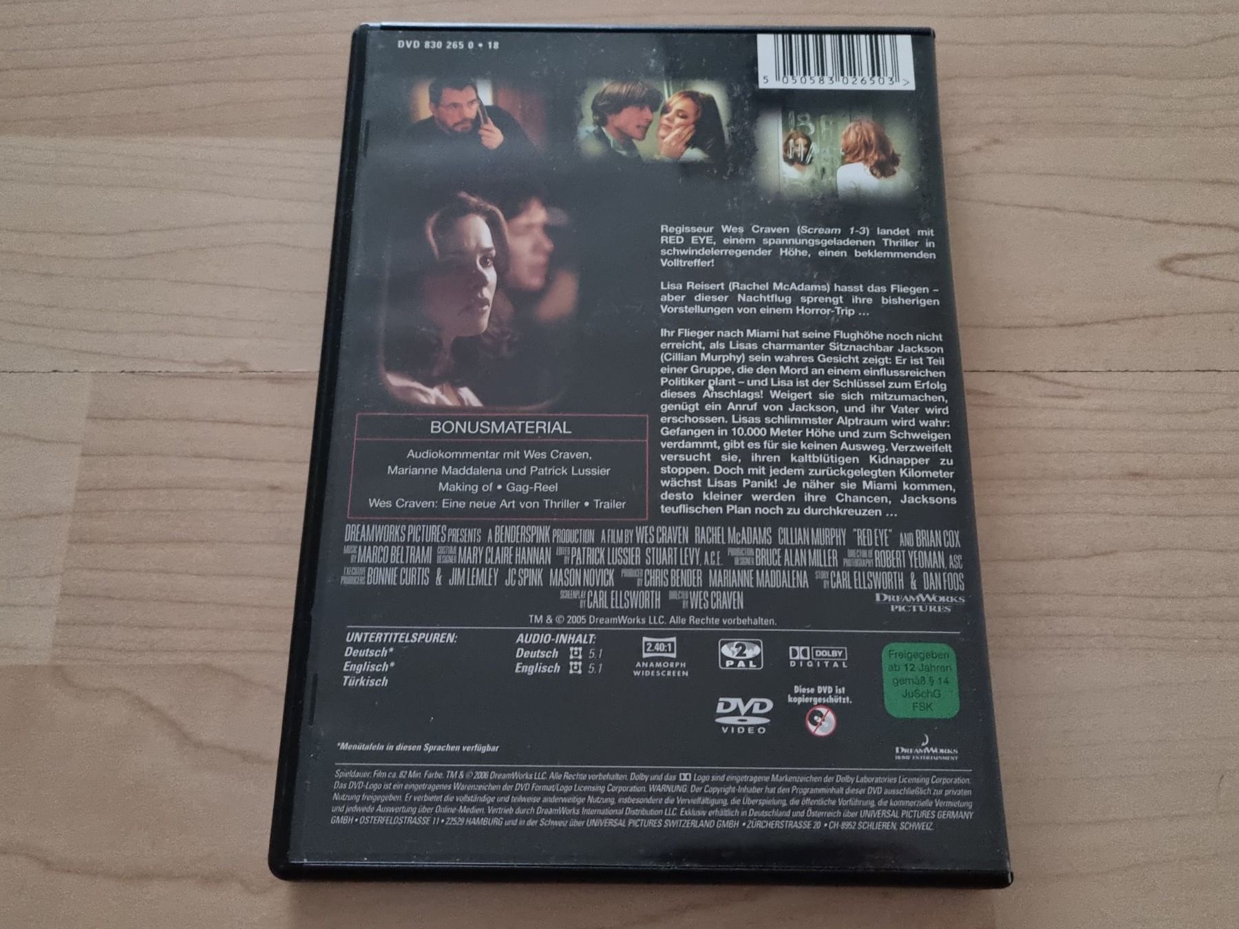 Tous les DVDs: Red Eye Triller – Neuf (Voir description) à Ostermundigen par ala_pt5h 1