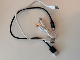 3x USB Kabel - USB-C NEU