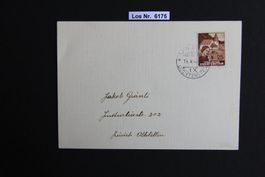 FL Karte gestempelt 1943                            Los 6175