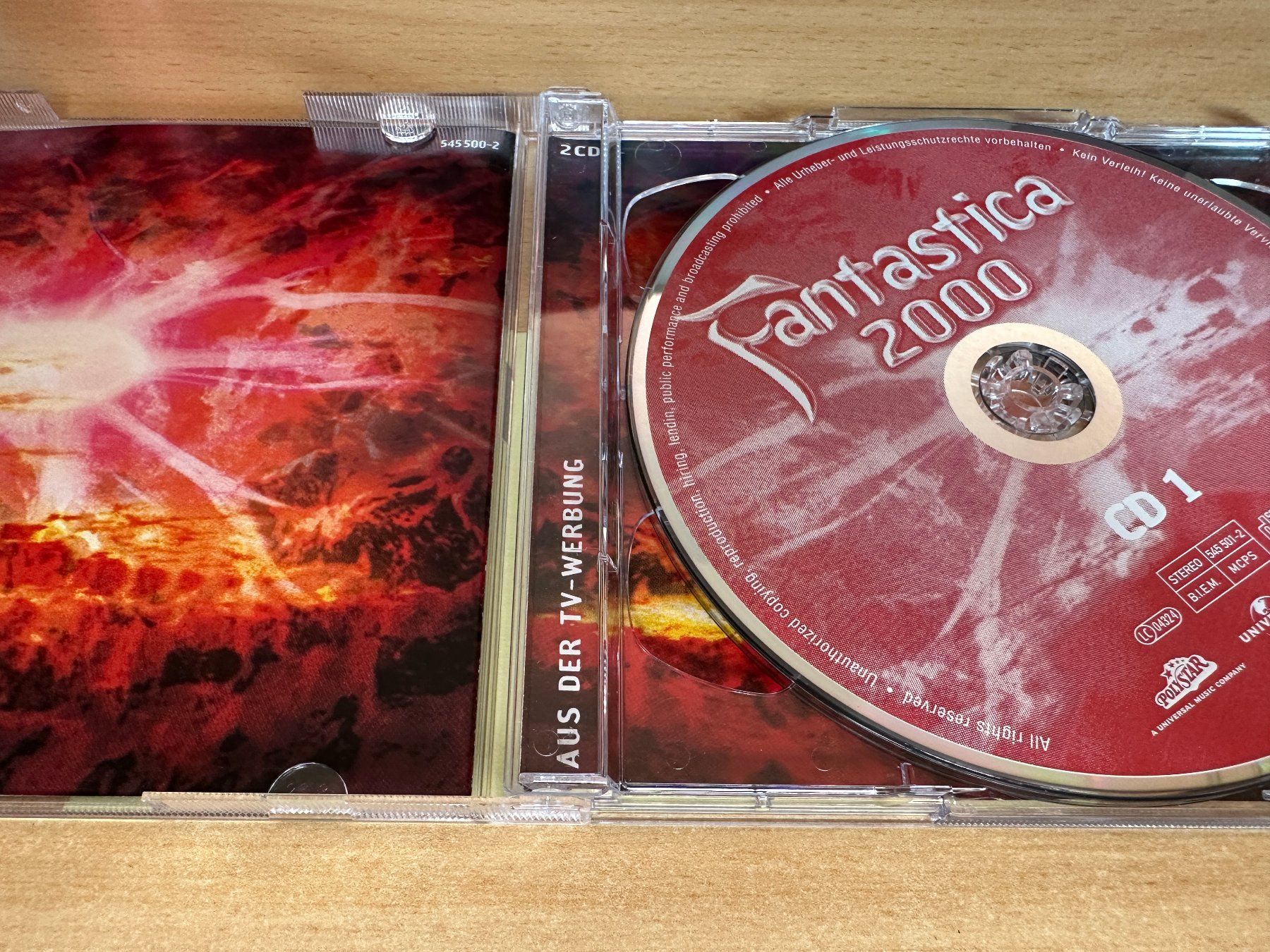 CDs: V1 Various – Fantastica 2000 - 2 CD – Gebraucht aus Rikon im Tösstal von Alpenmutz 2