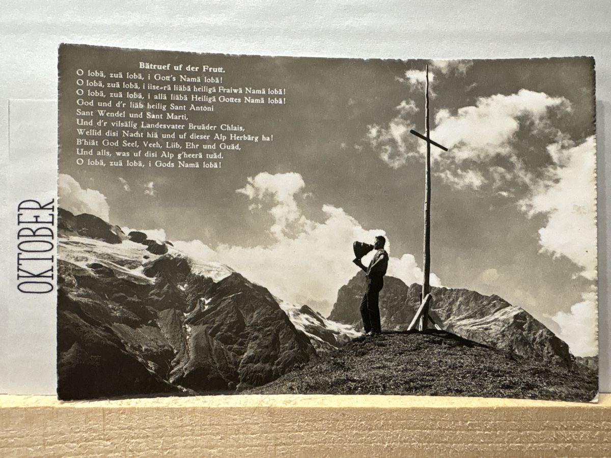 Cartes postales: AK von Bätruef uf der Frutt / Text – D'occasion à Rümlang par Brieftaube1