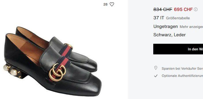 Gucci Damenschuhe: Gucci Mokassins / mocassins 37.5 – Gebraucht aus Collonges von Auganien 8