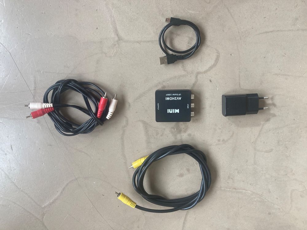Maxtrack CS 37 AV analog -> HDMI Konverter (Gebraucht) in Boltigen für ...