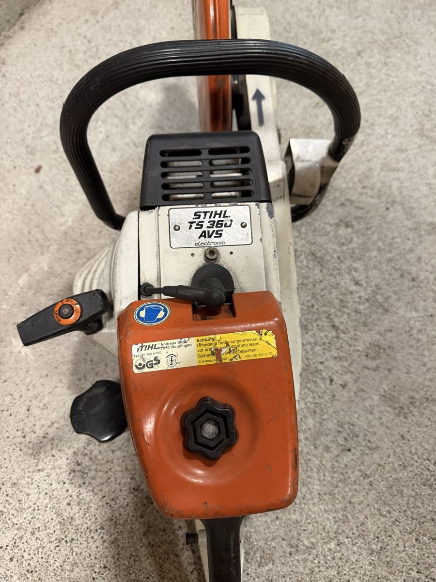 Stihl Tutte le macchine: Stihl TS360 – Usato da Schmitten FR venduto da djapda87 1