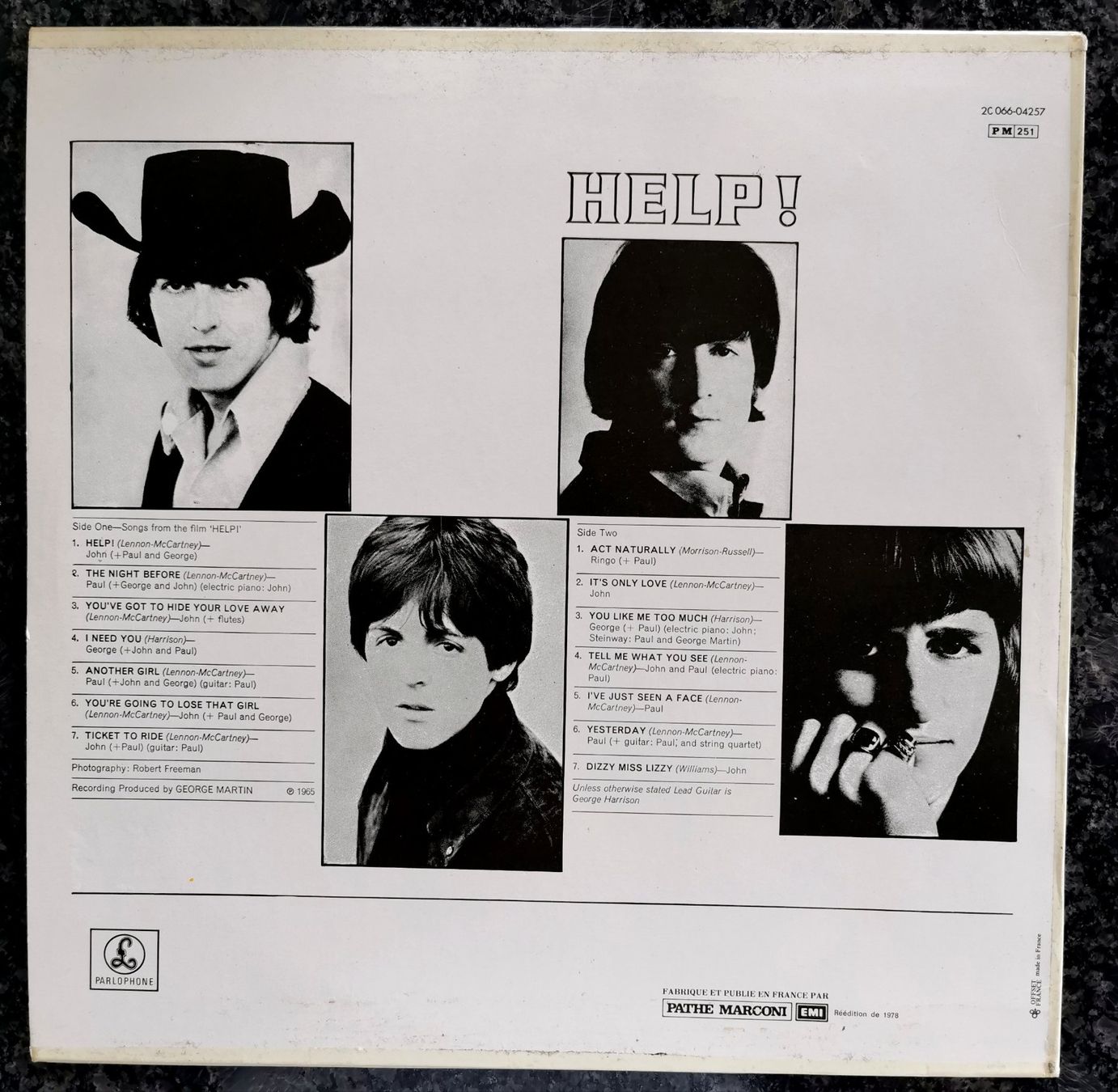 Dischi in vinile: LP The Beatles "Help!" Reissue 70er Jahre – Usato da Eschenbach SG venduto da Moonflower 1