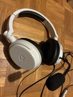 Casque audio blanc avec microphone occasion