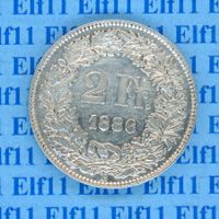 CHF___2.00 1886 vz 2 Franken