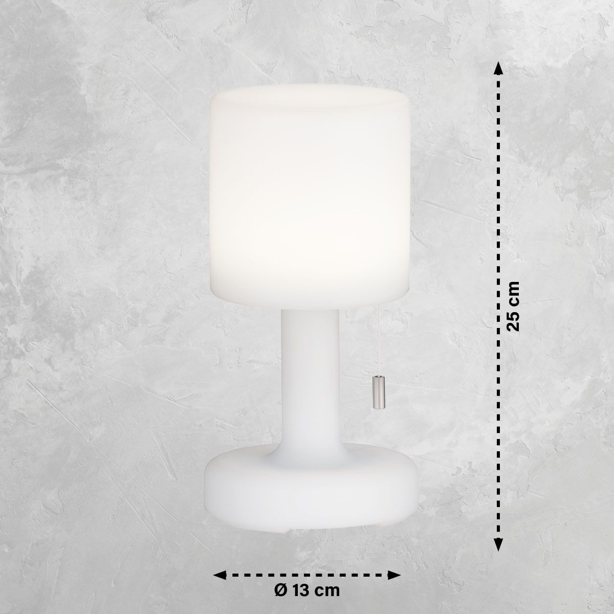 Lampade: 2 LED Aussen Tischleuchten, IP44 – Nuovo (secondo la descrizione) da Kreuzlingen venduto da Smart-Light 2