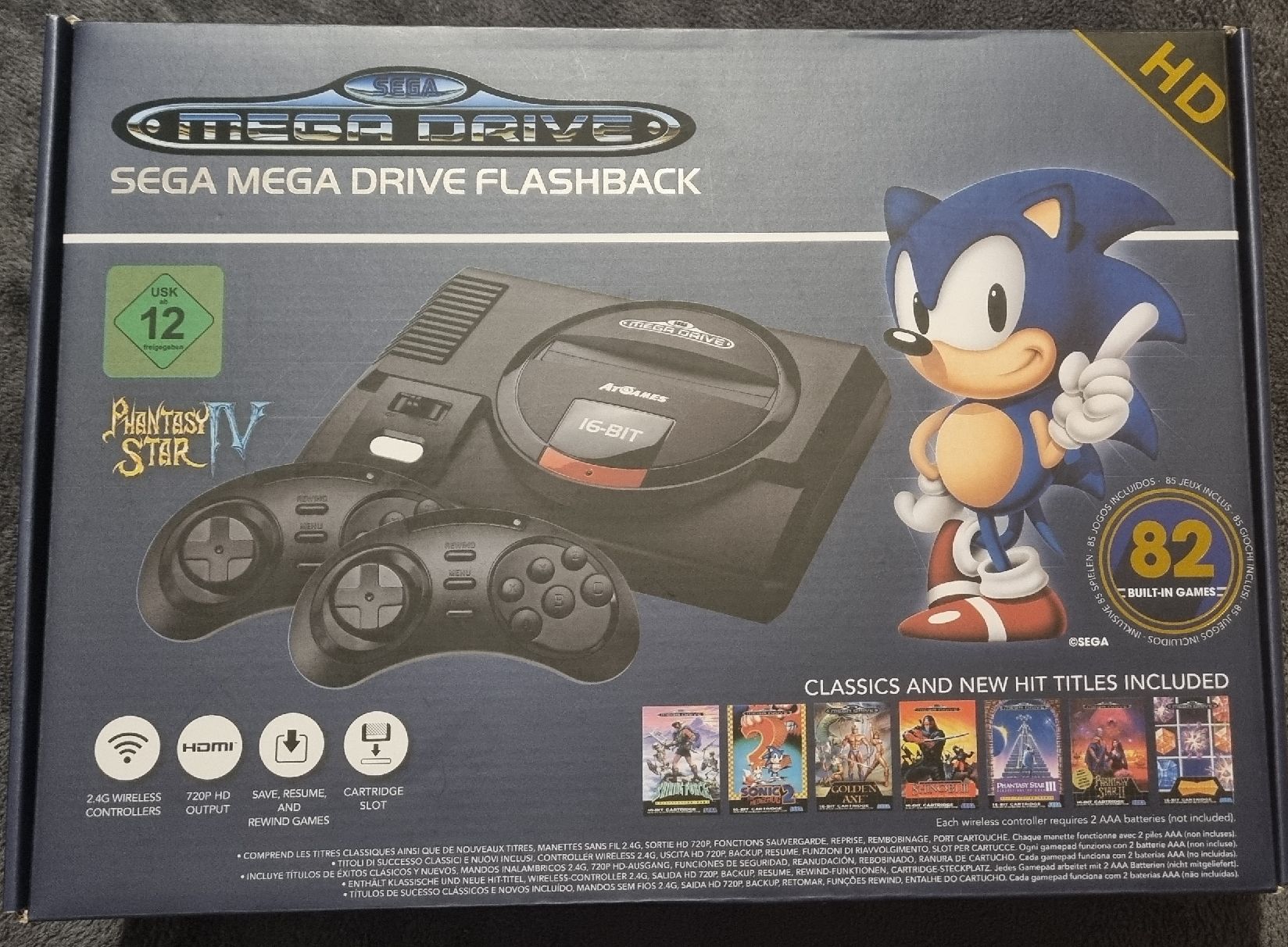 Sega Konsolen: Sega Mega Drive Flashback – Neu (gemäss Beschreibung) aus Meyrin von