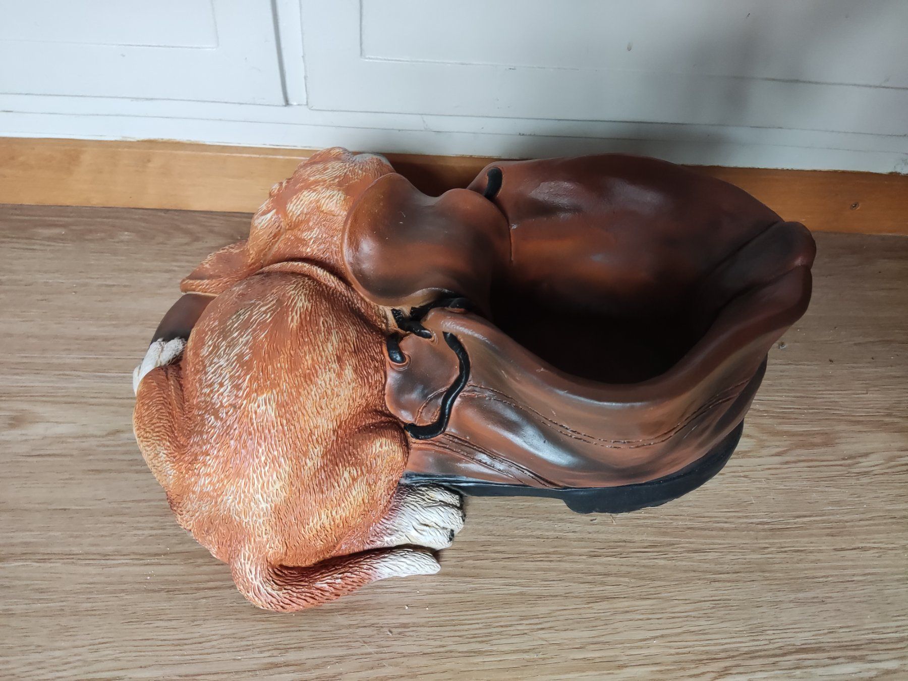 Statuette: Hund über einem Schuh – Nuovo (secondo la descrizione) da Gränichen venduto da dani065 4