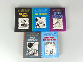 Gregs Tagebuch Band 10, 12, 13, 14 & 15 Buchpaket
