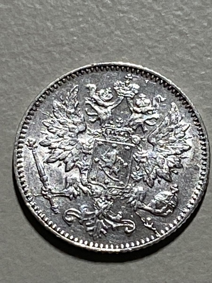 Tutti le monete: Finlande - 25 pennia - 1901 - AG  – Usato da Payerne venduto da Mike1682 1