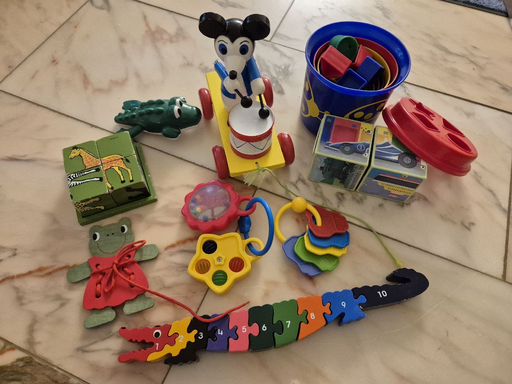 Jouets en Bois Montessori pour Enfants : Jeu d'Intérêt, Instruments de Musique