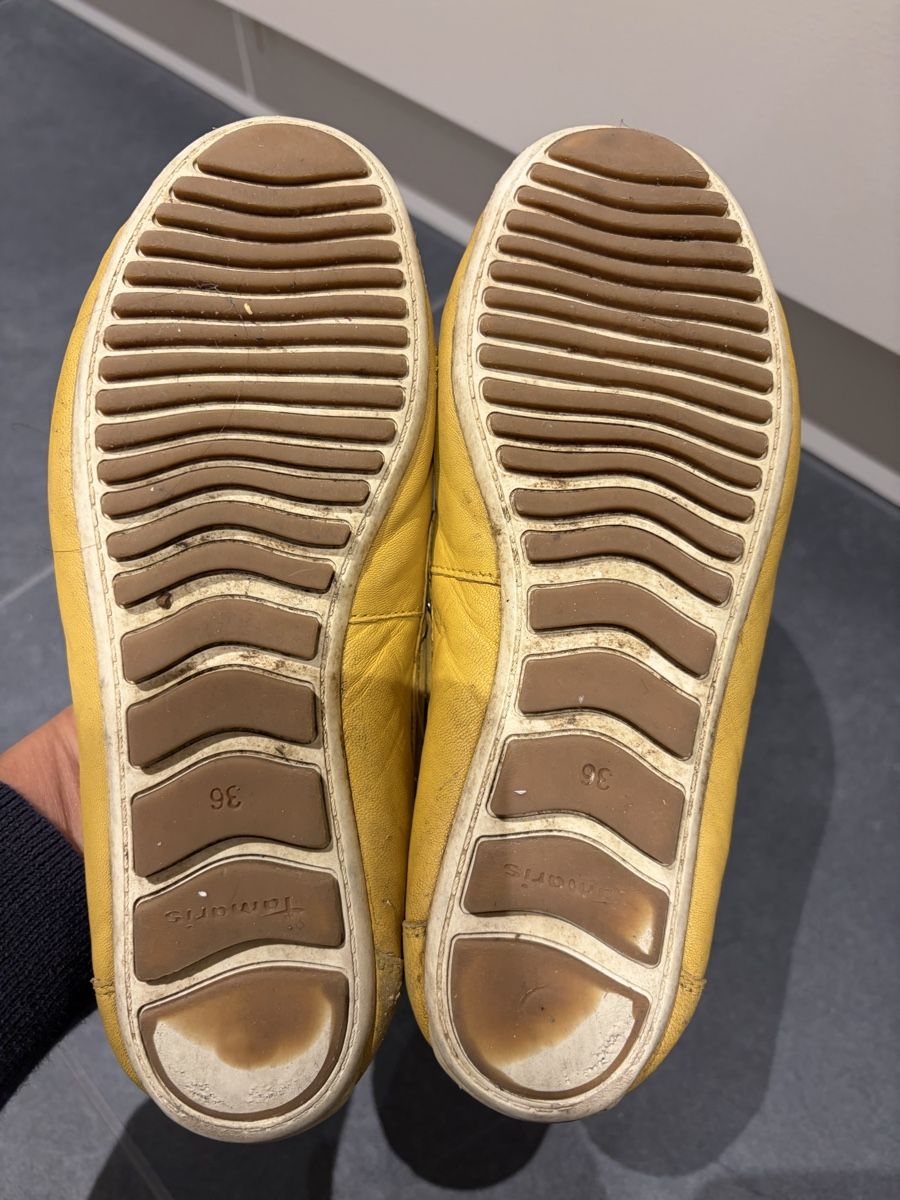 Tamaris Scarpe da donna: Tamaris Gr 36 senfgelb – Usato da Bern venduto da Croquant 2