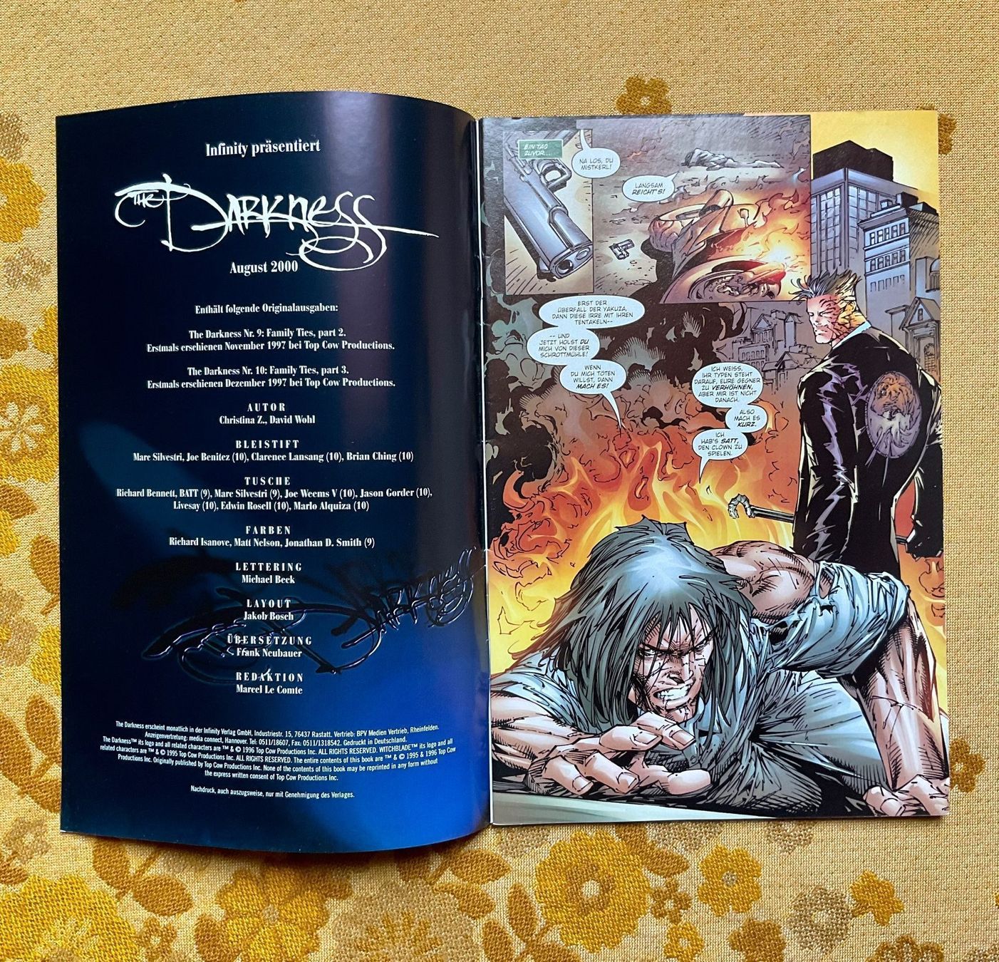 Fumetti: The Darkness Heft Nr 6 von 2000 – Usato da Endingen venduto da nathan05 1