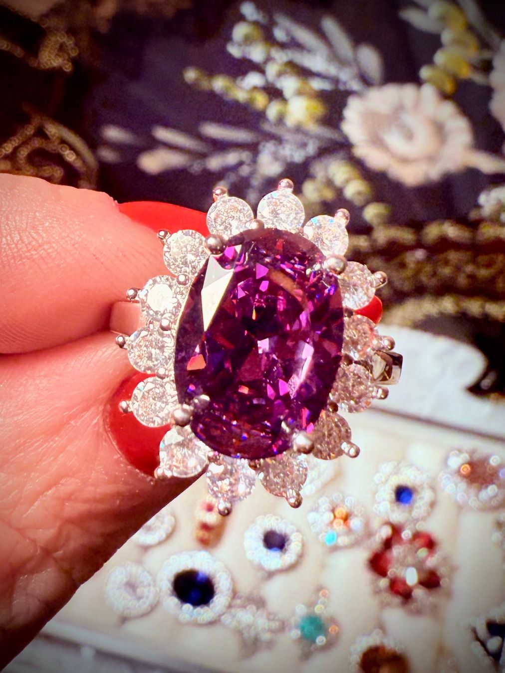 Anelli: Bague Purple Dream – Nuovo e nell'imballaggio originale da St-Maurice venduto da Sandrinette123