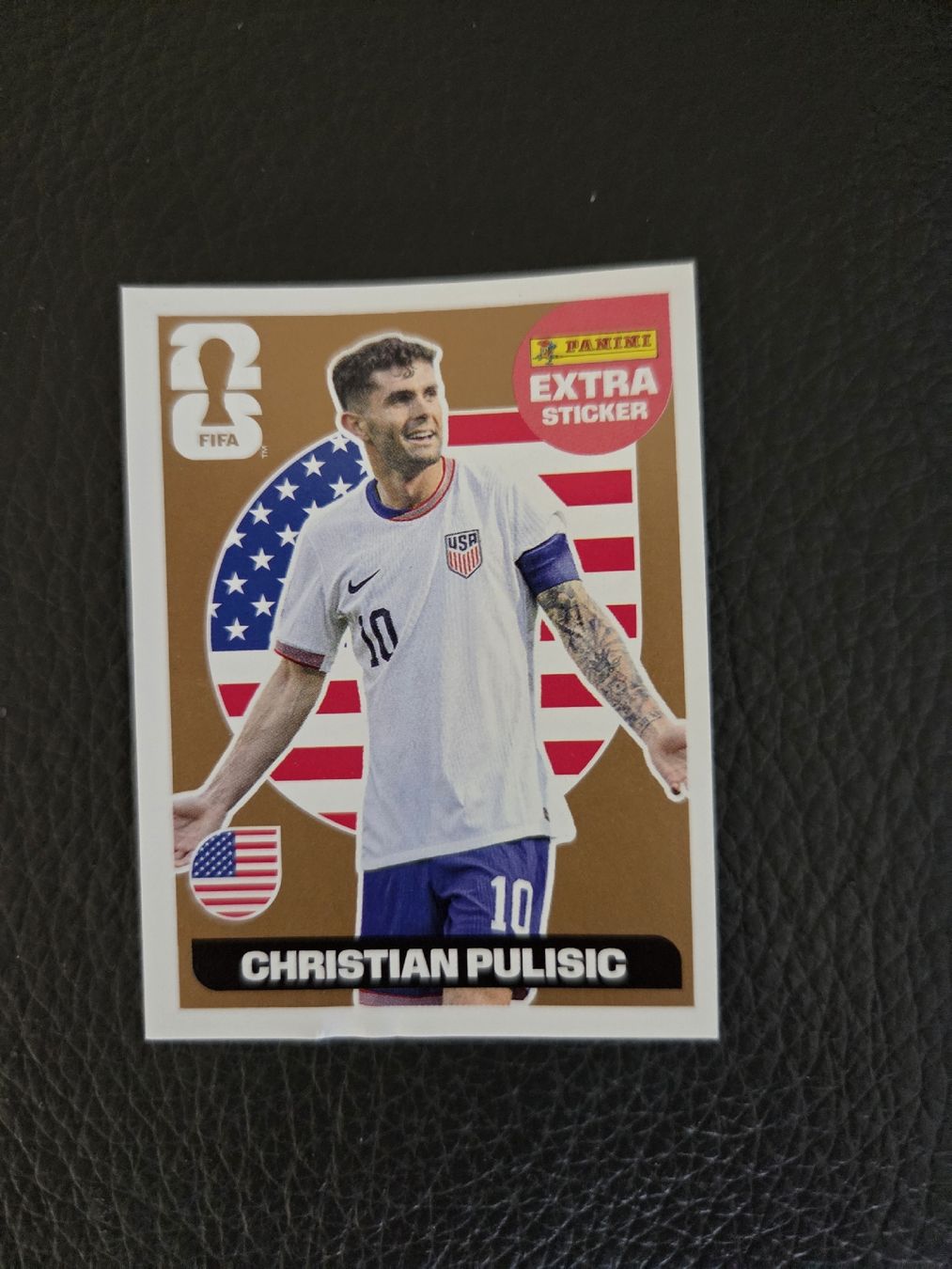 Panini Carte collezionabili: Panini Extra Sticker Christian Pulisic USA - bronze – Nuovo (secondo la descrizione) da Zunzgen venduto da nge_83