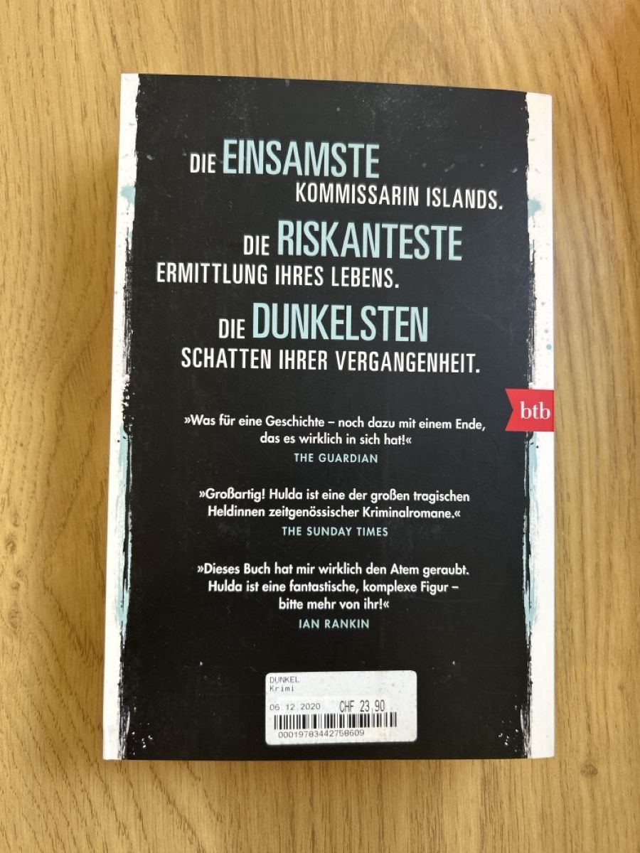 Libri: Ragnar Jónasson - Dunkel – Nuovo (secondo la descrizione) da Uznach venduto da nerkic 1