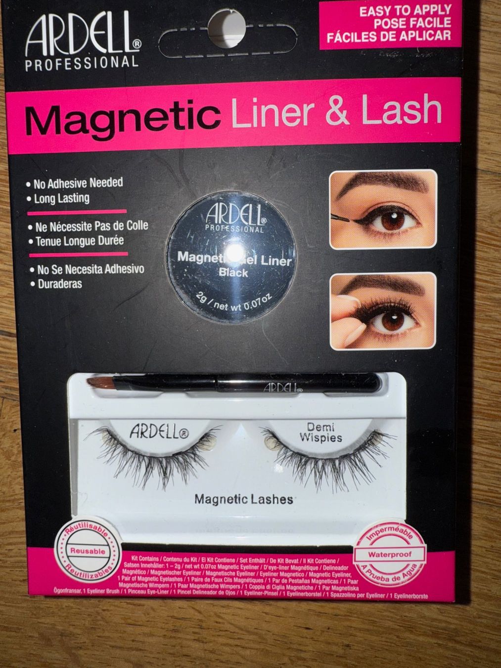 Make-up: NEU ARDELL Magnetic Liner & Lash Wispies – Nuovo e nell'imballaggio originale da Zürich venduto da georgianpeach 2