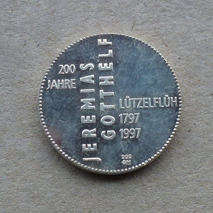 Medaglie: Silber Med., 200 J. Lützelflüh 1797-1997 – Usato da Walkringen venduto da Casablanca777 1