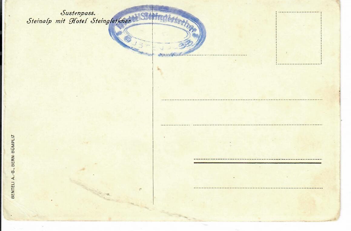 Cartoline postali: Panoramakarte Sustenpass – Usato da Hochdorf venduto da Ziegel-16 1