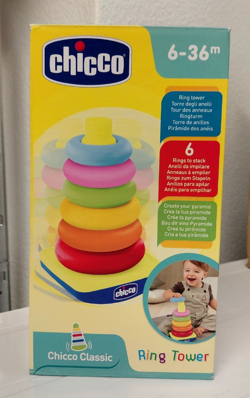 Chicco Giocattoli: Ring Tower (6-36M) - Chicco – Nuovo (secondo la descrizione) da Basel venduto da dimspil