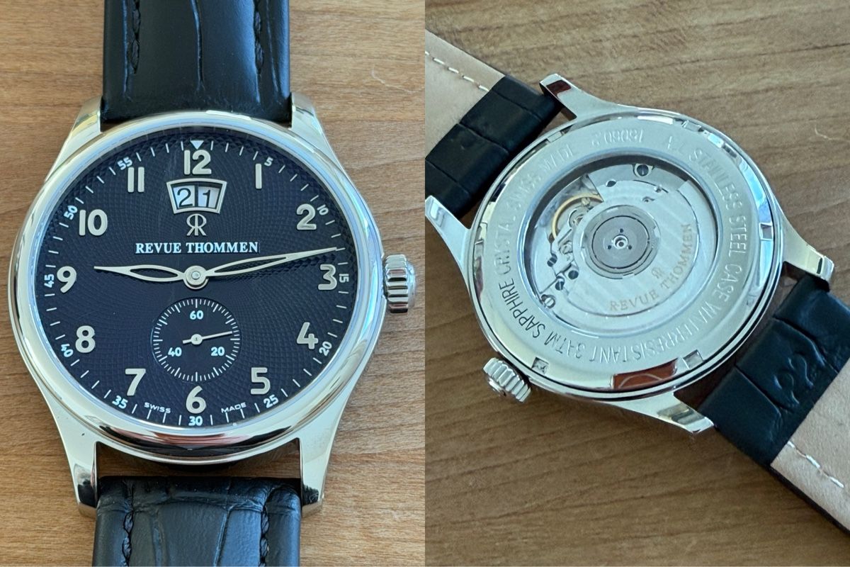 Revue Thommen Orologi: Revue Thommen Airspeed XLarge Automatic 16060.2 revidiert – Usato da Embrach venduto da watchesandlighters 9