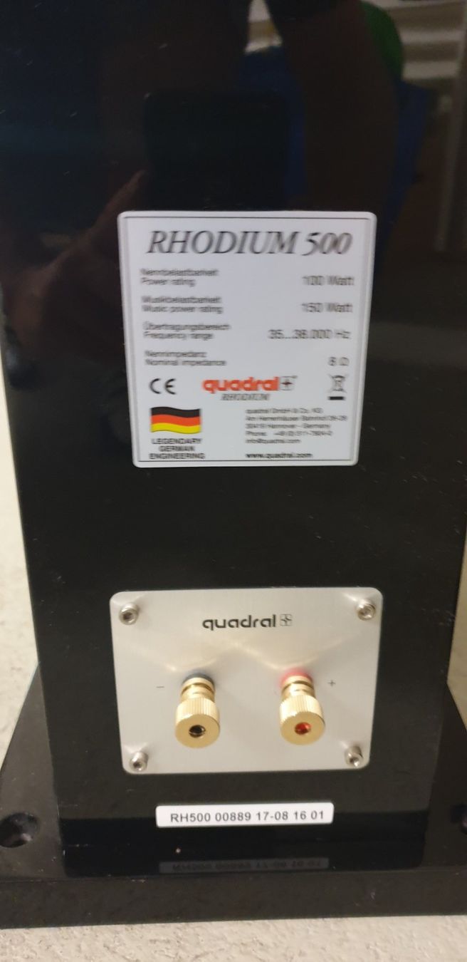 Quadral Lautsprecher: Quadral Rhodium 500 Standlautsprecher – Gebraucht aus Neuenhof von ludovicco 4