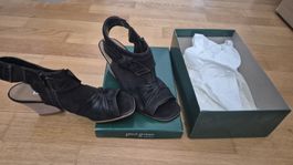 NEU Sandalen Paul Green Schwarz Grösse 40 (Neupreis 189.-)