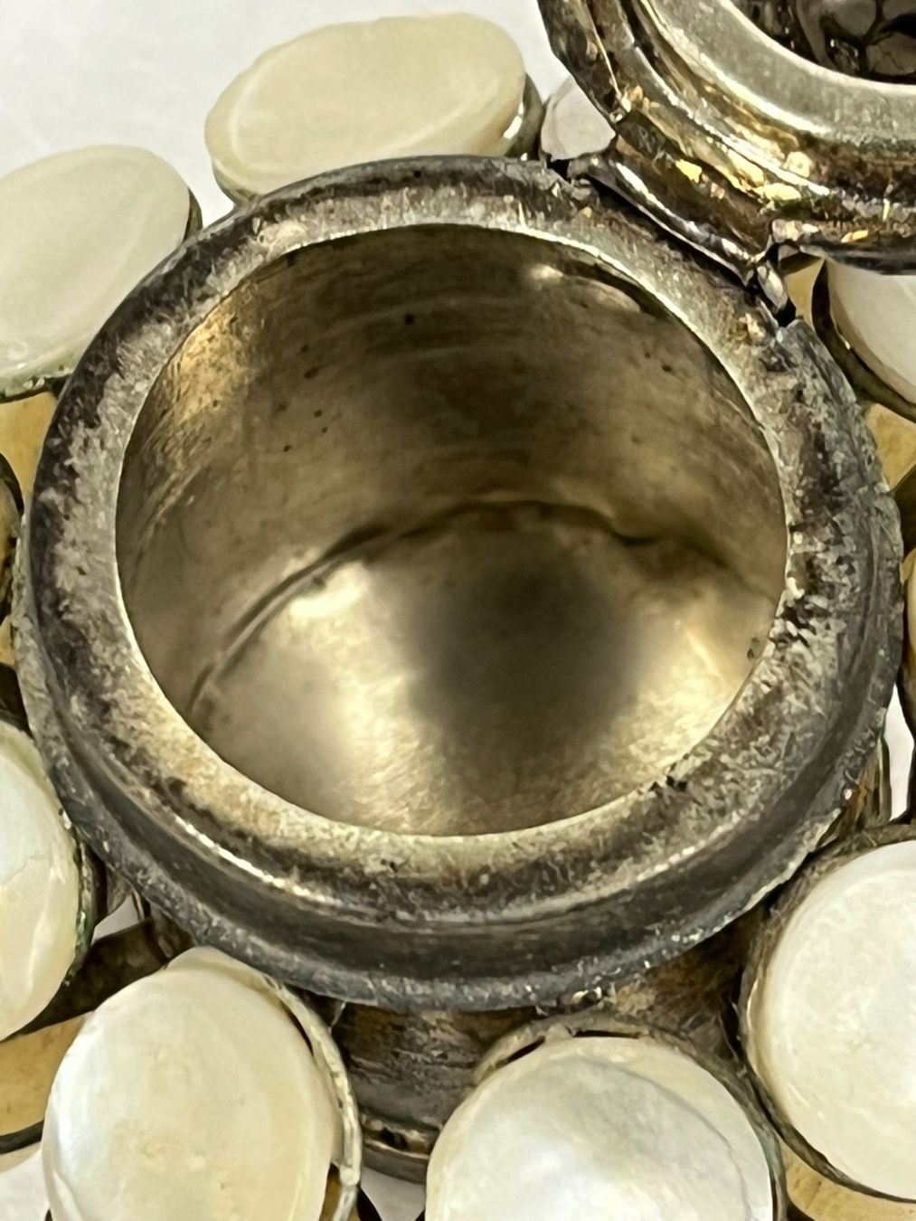 Barattoli: Perlmutt Silber Miniatur Schatulle – Usato da Mumpf venduto da dadaboygugulini 5