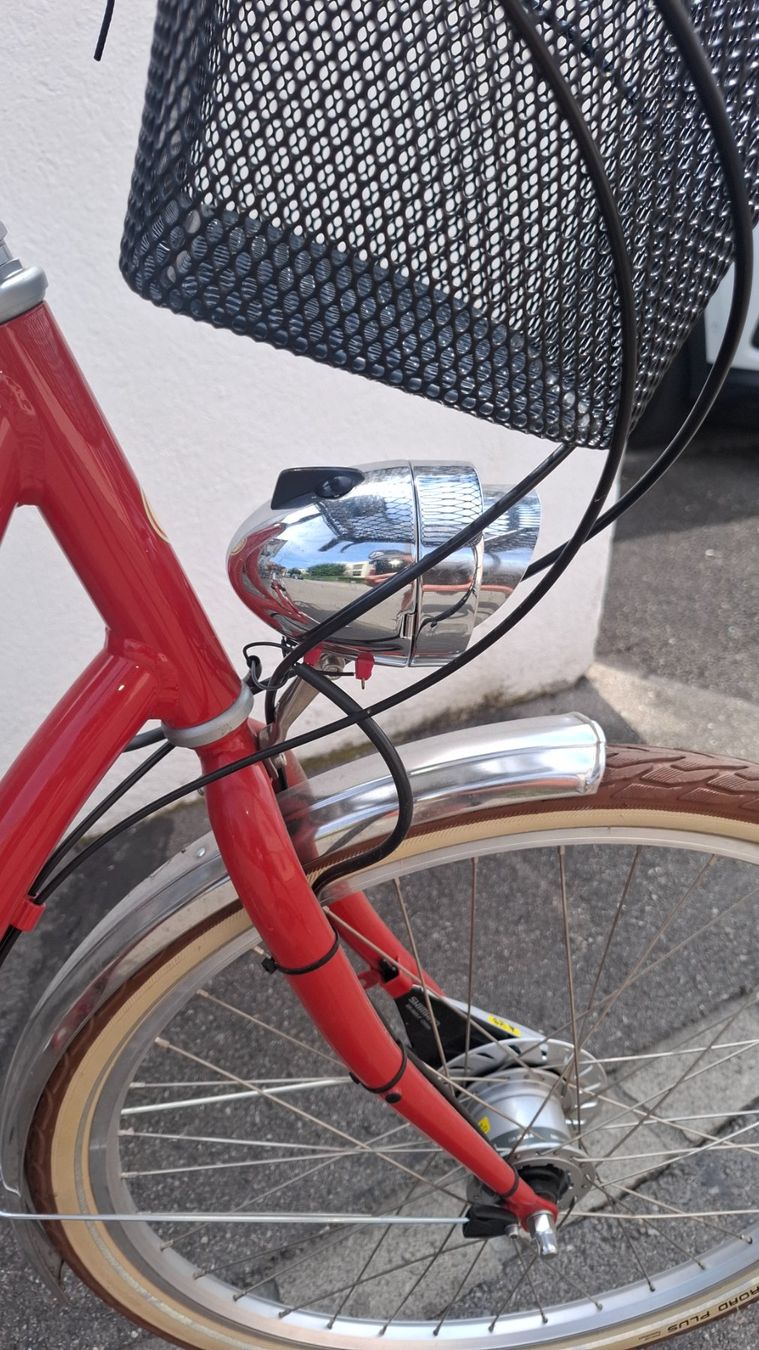 Villiger Velos: Rotes Stadtrad von Villiger mit Gangschaltung, Sommer! – Gebraucht aus Dietikon von mis_brocki 3