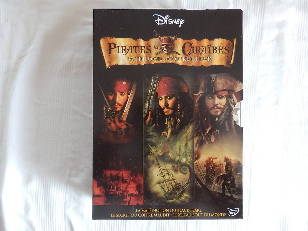 Alle DVDs: DVD coffret saga Pirates des Caraibes – Gebraucht aus Hauterive NE von Davidsonson