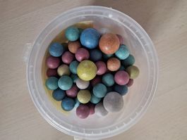 Ikea Kugeli, Marmeli, Ekorre, 156 Stk, Murmeln, Top!