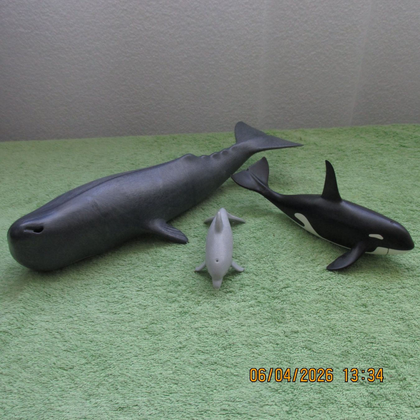 Playmobil Spielzeuge: 3er Set Meerestiere, Wal, Delfin, Orca, Playmobil – Gebraucht aus Galgenen von Forflowers 1